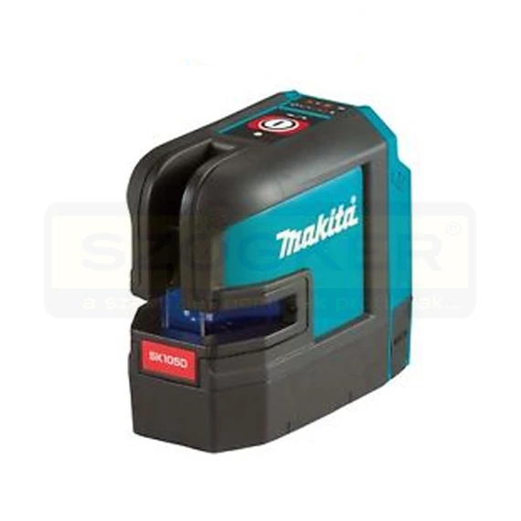 MAKITA SK105DZ VONALLÉZER AKKUS 10,8V PIROS