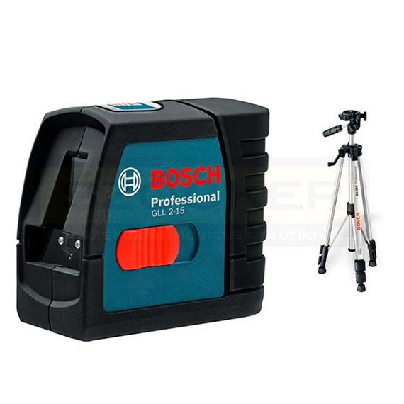 BOSCH 0601063W01 VONALLÉZER FÜGG+VÍZSZINTES 15M GLL2-15+BT150 ÁLLVÁNY CSOM.SÉR