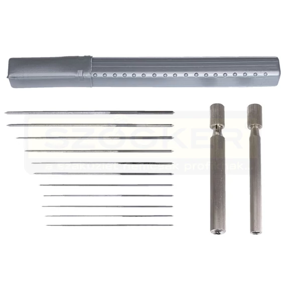 DÖRZSÁR KÉSZLET FÚVÓKÁHOZ 0.6-1.9mm/12DB-OS+TARTÓ TURNUS 245-004