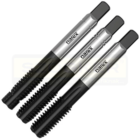KÉZI MENETFÚRÓ M16 (2,0) HSS-E (COBALT) 3DB-OS KÉSZLET IMPORT