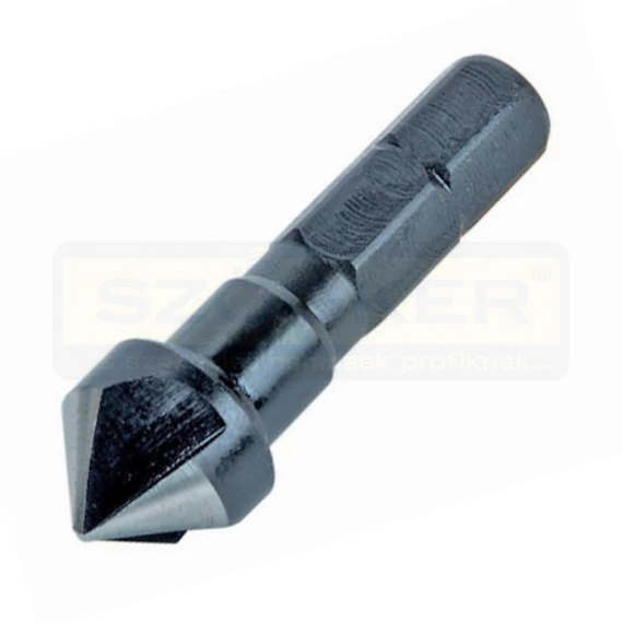 WOLFCRAFT 2583000 KÚPSÜLLYESZTŐ HÁROMÉLŰ D10.4 DIN 335 90° HSS-G BIT BEFOGÁSÚ