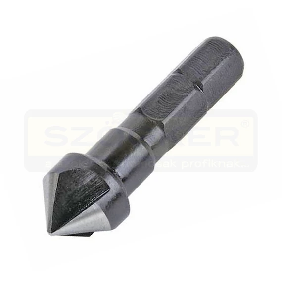 WOLFCRAFT 2580000 KÚPSÜLLYESZTŐ HÁROMÉLŰ D12.4 DIN 335 90° HSS-G BIT BEFOGÁSÚ