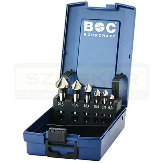 KÚPSÜLLYESZTŐ KÉSZLET 6DB-OS /6.3-20.5/ BOHRCRAFT 17001330006