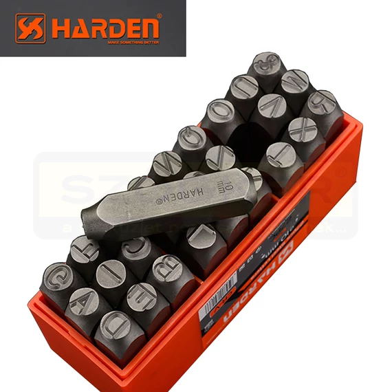 BETŰBEÜTŐ 4mm 27 részes HARDEN HD-610864