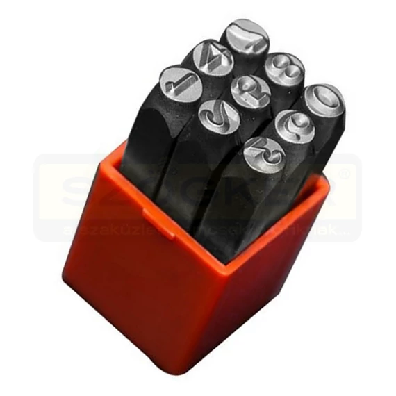SZÁMBEÜTŐ 5.0mm 9 RÉSZES HARDEN HD-610855