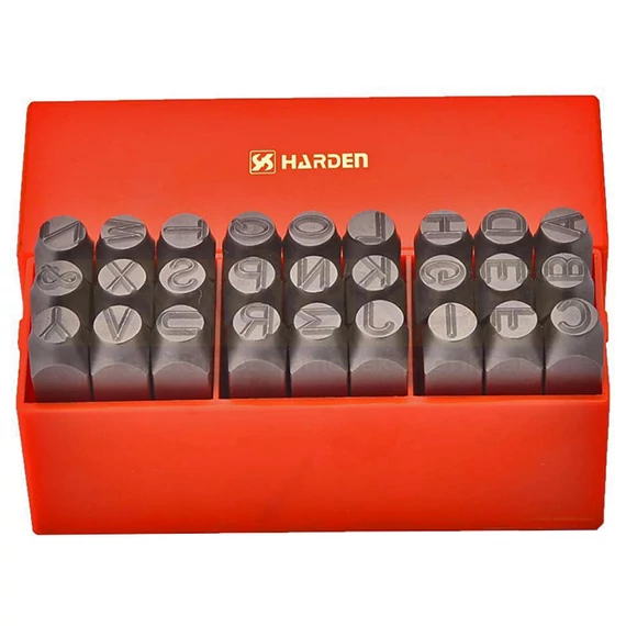 BETŰBEÜTŐ 6.0mm 27részes HARDEN HD-610866