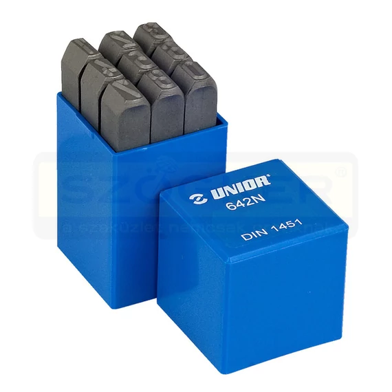 UNIOR 620941 SZÁMBEÜTŐ 6mm 9részes