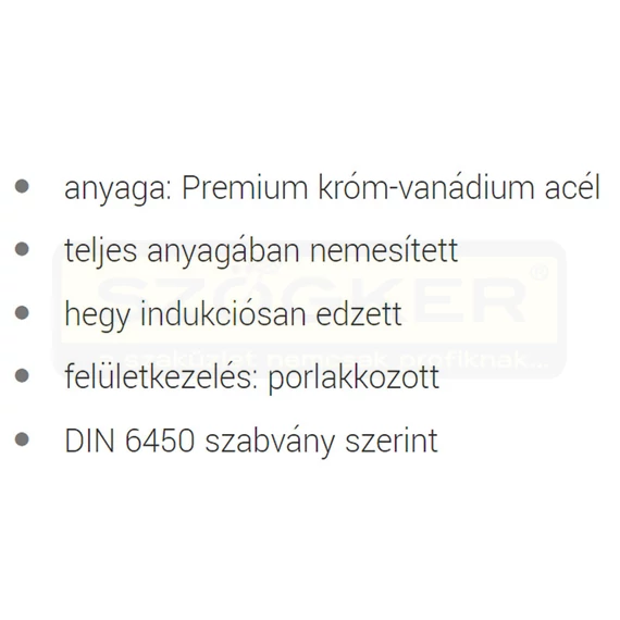 UNIOR 601712 KIÜTŐ SZERSZÁM 3mm 641/6