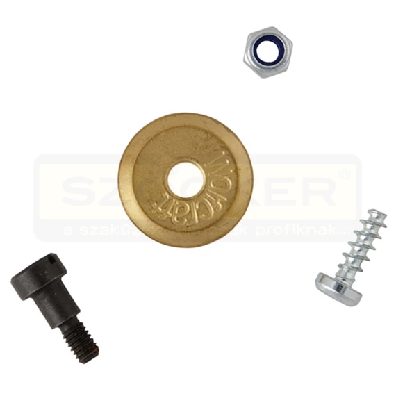 WOLFCRAFT 5551000 CSEMPEVÁGÓHOZ PÓTKERÉK D20 D05 TENGELLYEL /3mm VASTAG