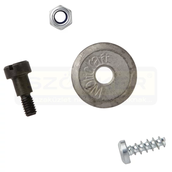 WOLFCRAFT 5556000 CSEMPEVÁGÓHOZ PÓTKERÉK D20 D05 TENGELLYEL /3mm VASTAG