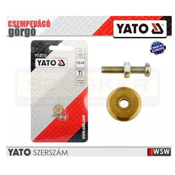 YATO 3713 CSEMPEVÁGÓHOZ PÓTKERÉK 12,6X3X3mm