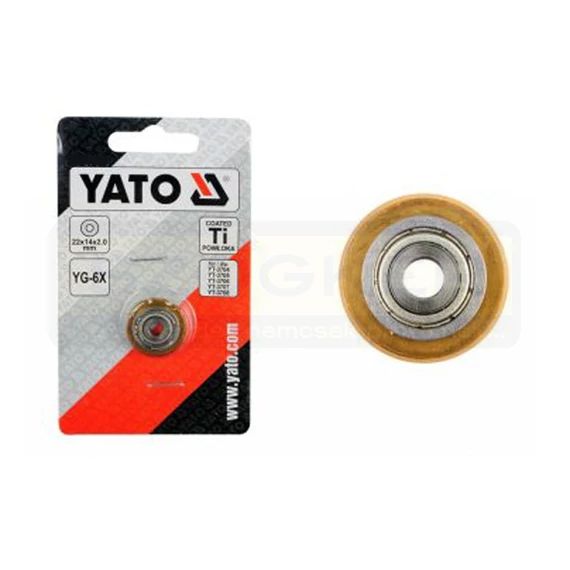 YATO 3714 CSEMPEVÁGÓHOZ PÓTKERÉK D22/d5/6mm