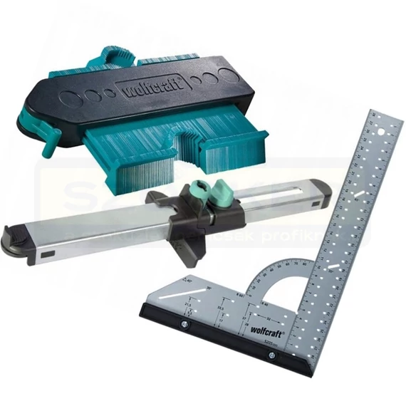 WOLFCRAFT 6976000 LAMINÁTLERAKÓ- ÉS ILLESZTŐ KÉSZLET