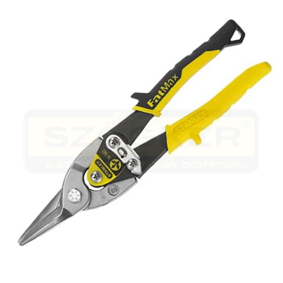 STANLEY 214563 LEMEZOLLÓ 250mm EGYENES FATMAX ÁTTÉTELES 1,2mm LEMEZIG