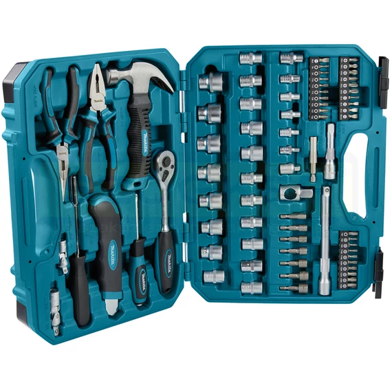 MAKITA E-10899 SZERSZÁMKÉSZLET 76részes KRÓM-VANÁDIUM
