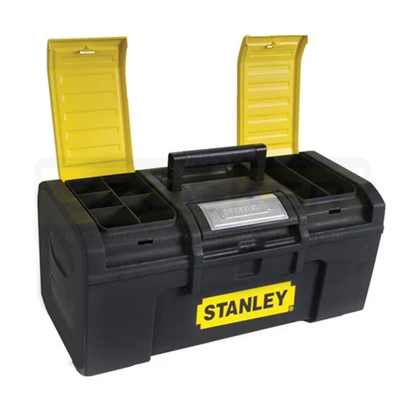 STANLEY 179218 SZERSZÁMOSLÁDA MŰANYAG 24col MŰANYAG CSATOS:CSAVARTÁROLÓS