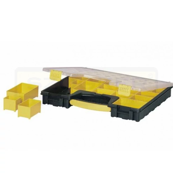 STANLEY 192748 SZORTIMENTER 423*334*52mm 25 RÉSZES CSAVARTÁROLÓ