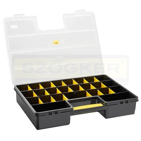 STANLEY 192762 SZORTIMENTER 460*335*80mm 26 RÉSZES CSAVARTÁROLÓ