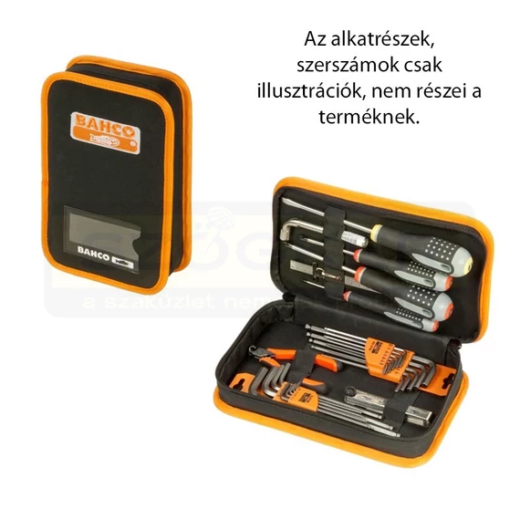 BAHCO 4750FB5A SZERSZÁMTÁSKA SZÖVET 25,5*15,5*4cm