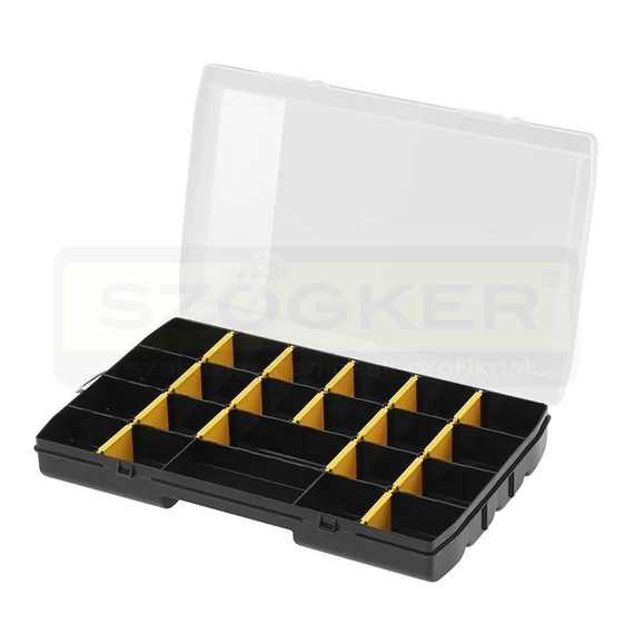 STANLEY STST816801 SZORTIMENTER 272*189*46mm 17 RÉSZES CSAVARTÁROLÓ