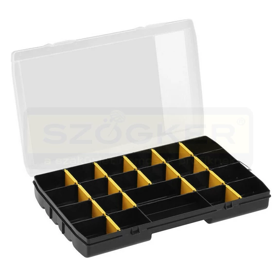 STANLEY STST816811 SZORTIMENTER 357*229*48mm 22 RÉSZES CSAVARTÁROLÓ