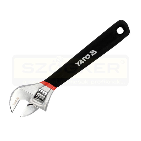 YATO 21650 ÁLLÍTHATÓ VILLÁSKULCS 150mm FRANCIA FEKETE MARKOLATTAL
