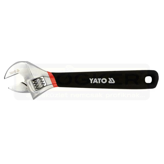YATO 21651 ÁLLÍTHATÓ VILLÁSKULCS 200mm FRANCIA FEKETE MARKOLATTAL