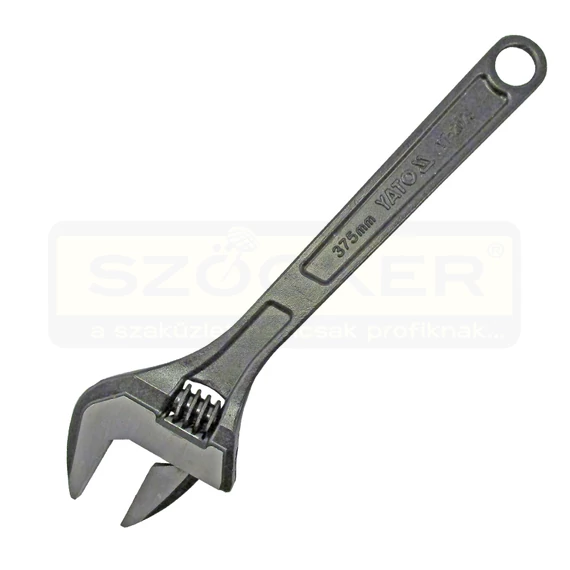 YATO 2075 ÁLLÍTHATÓ VILLÁSKULCS 375mm FRANCIA MAX45mm