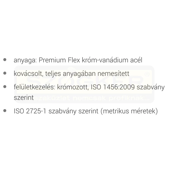 UNIOR 618682 DUGÓKULCS 1/4col 188/2 6p /03,2 6SZÖGŰ