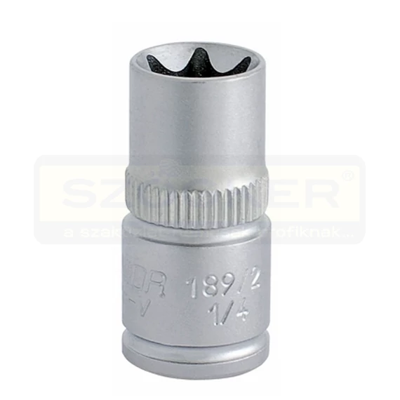 UNIOR 607911 DUGÓKULCS 1/4col 189/2 E04 BELSŐ TORX