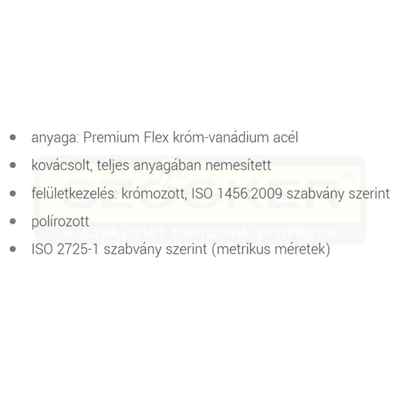UNIOR 609367 DUGÓKULCS 1/2col 190/7/16col 12SZÖGŰ