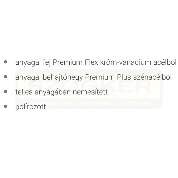 UNIOR 612430 DUGÓKULCS BEHAJTÓHEGY 1/2col 192/2TXL /60 TORX HOSSZÚ
