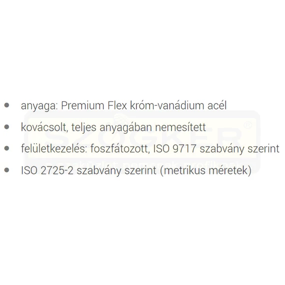 UNIOR 607921 DUGÓKULCS 1/2col LEVEGŐS 231/4L6p /13 6SZÖGŰ HOSSZÚ