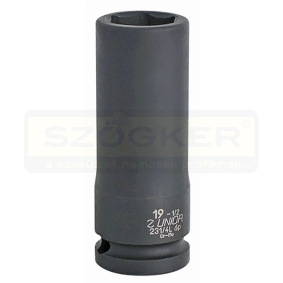 UNIOR 607930 DUGÓKULCS 1/2col LEVEGŐS 231/4L6p /24 6SZÖGŰ HOSSZÚ