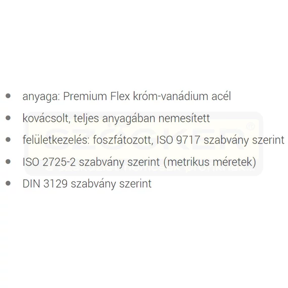 UNIOR 603986 DUGÓKULCS GÉPI 3/4col 232/4 6p /30 6SZÖGŰ