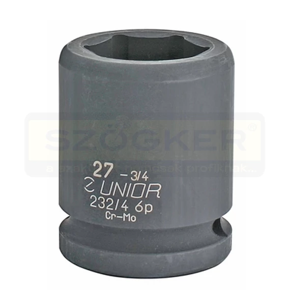 UNIOR 603984 DUGÓKULCS GÉPI 3/4col 232/4 6p /24 6SZÖGŰ