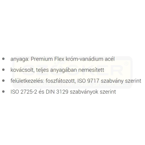 UNIOR 607941 DUGÓKULCS GÉPI 3/4col 232/4L 6p /32 6SZÖGŰ HOSSZÚ