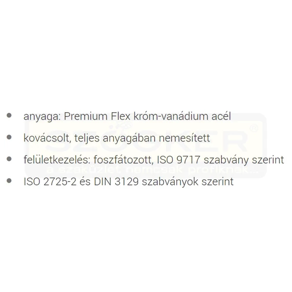 UNIOR 616780 DUGÓKULCS GÉPI 1/0col 233/4L6p /41 6SZÖGŰ HOSSZÚ