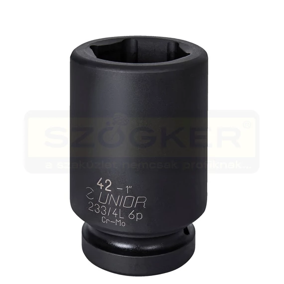 UNIOR 616780 DUGÓKULCS GÉPI 1/0col 233/4L6p /41 6SZÖGŰ HOSSZÚ