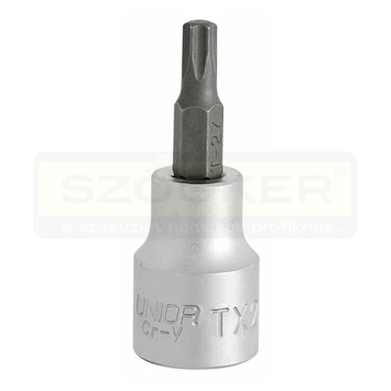 UNIOR 612102 DUGÓKULCS BEHAJTÓHEGY TORX 236/2TX /20 3/8col