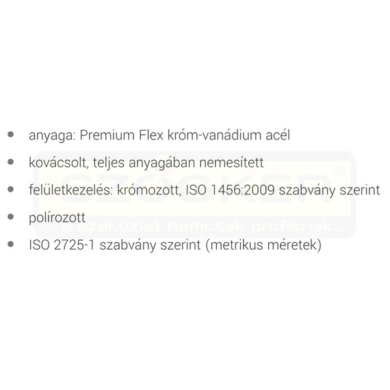 UNIOR 605329 DUGÓKULCS 3/8col 238/1 6p /13 6SZÖGŰ
