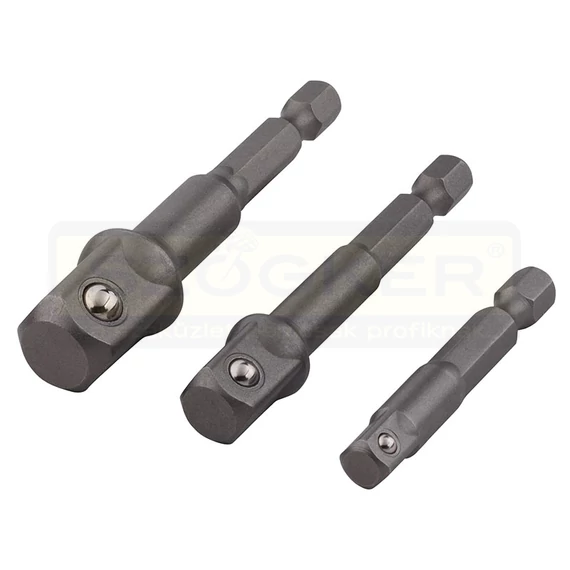WOLFCRAFT 8797000 DUGÓKULCS ADAPTER KÉSZLET 1/4c-3/8c-1/2c 3DB-OS