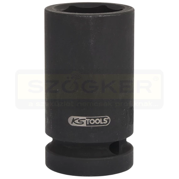 KS TOOLS 515.1830 DUGÓKULCS GÉPI 30 1col HOSSZÚ 6SZÖGŰ FEKETE