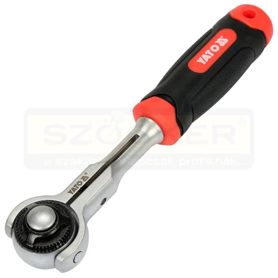 YATO 07200 RACSNIS HAJTÓKAR 1/4col FORGÓFEJJEL 145mm 72T