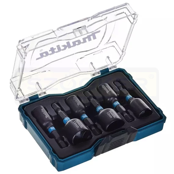 MAKITA E-15768 DUGÓKULCS KÉSZLET 1/4col 6-13mm/6 RÉSZES MÁGNESES