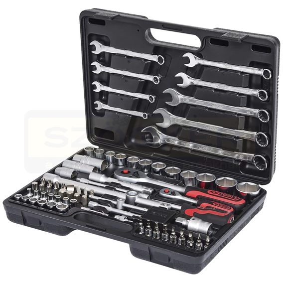 KS TOOLS 911.0682 SZERSZÁM KÉSZLET 82részes MŰANYAG KOFFERBAN