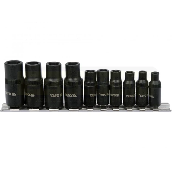 YATO 29280 MENETFÚRÓ DUGÓKULCS ADAPTER KÉSZLET 10DB 1/4c,3/8c