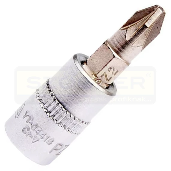 YATO 04418 DUGÓKULCS BEHAJTÓHEGY 1/4col PZ2*37mm