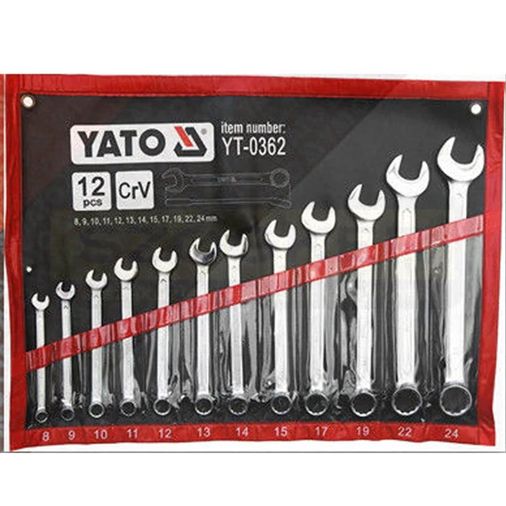 YATO 0362 CSILLAG-VILLÁSKULCS KÉSZLET 08-24/12db-os