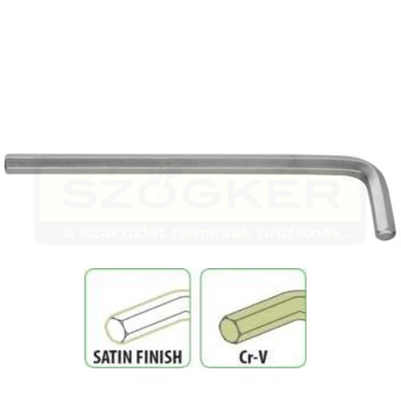 MODECO 54252 IMBUSZKULCS SW 02 NIKKELEZETT NORMÁL-L